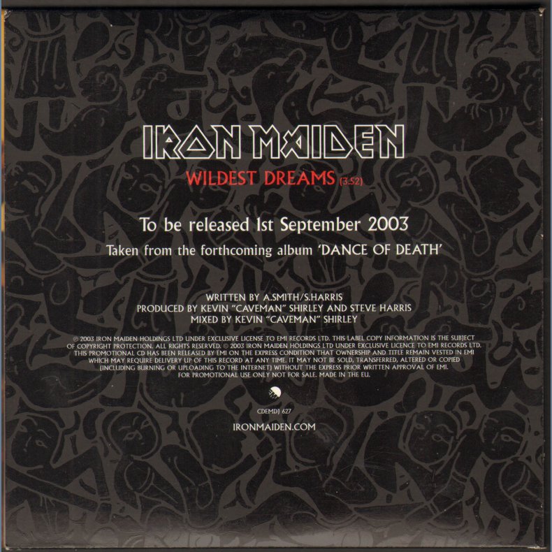 Wildest Dreams - Dutch Printed 1-track Promotional Issue CD