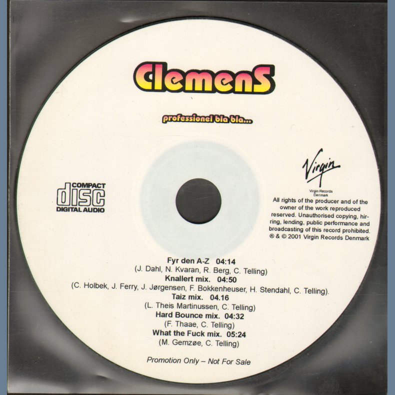 Professional Bla Bla? - 5-track CD Promotional Issue Acetate