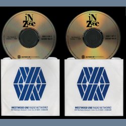 In The Zone - original 1996 US West Wood One 13-track promotional issue only 2CD radio show