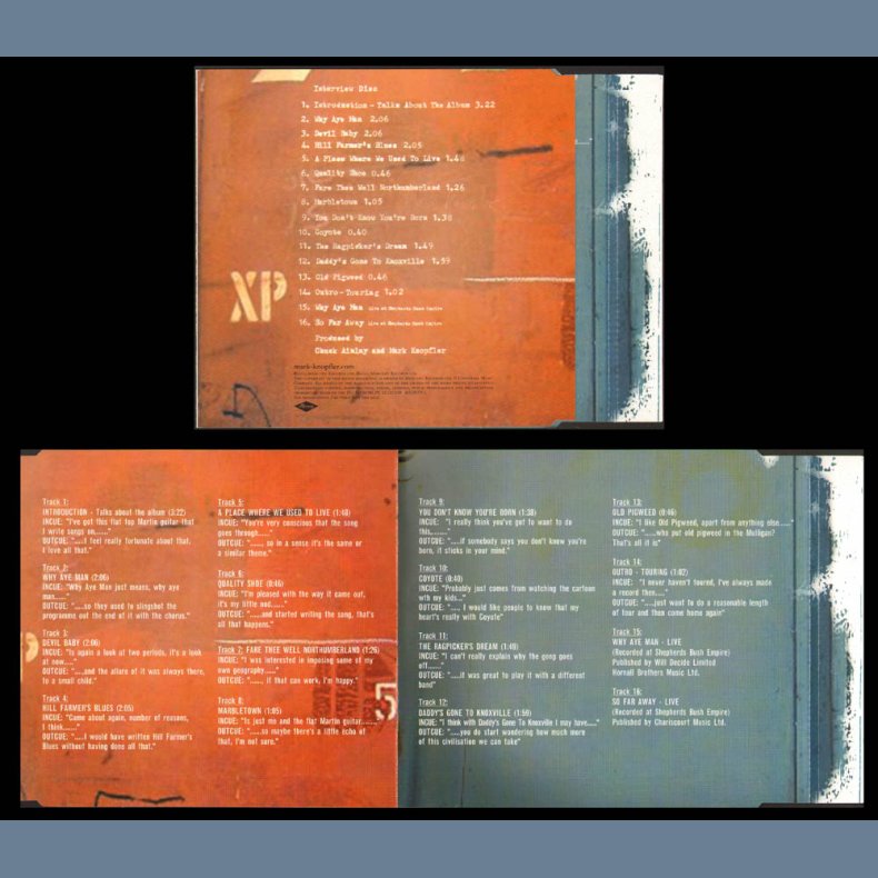 The Ragpickers Dream Interview Disc - Promotional Issue Only Interview Disc