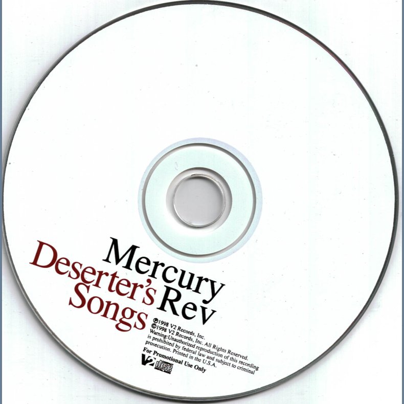 Deserter's Songs - 1998 US V2 label 11-track promotional issue CD 