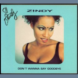 Don't Wanna Say Goodbye - 1-track Promotinal Issue, Autographed