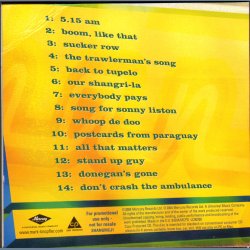 Shangri-La - UK Full Album promotional Issue CD