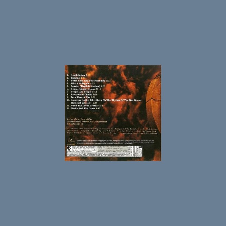 eMOTIVe - 2004 Dutch pressed Virgin label 12-track promotional issue CD Sample