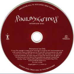 Chaos And Creation In The Backyard - Interview Disc