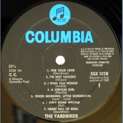 The Yardbirds -  Stage/Stool Picture Sleeve