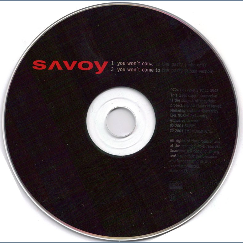 You Won't Come To The Party