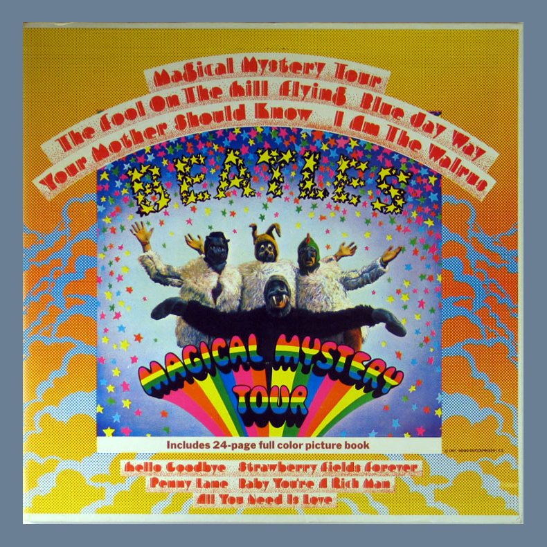 Magical Mystery Tour - Original US Stereo Issue - Black colourband Label Without 'A subsidary of...'