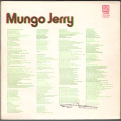 Mungo Jerry - Original UK Vinyl Issue - Orange labels - NO 3-D Glasses