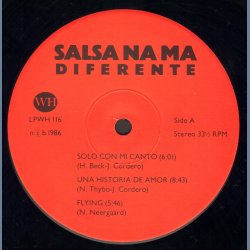 Diferente - Original 1986  Danish  Edition Wilhelm Hansen label 6-track LP