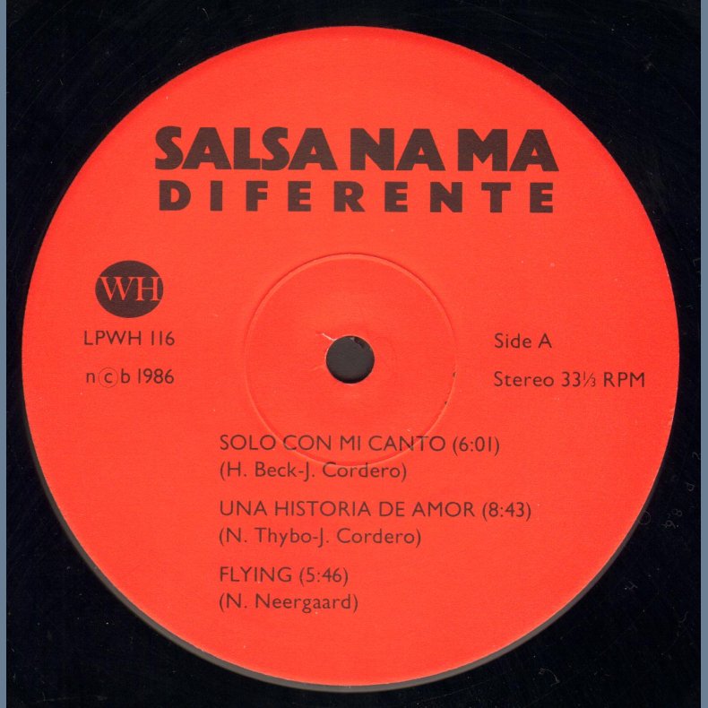 Diferente - Original 1986  Danish  Edition Wilhelm Hansen label 6-track LP