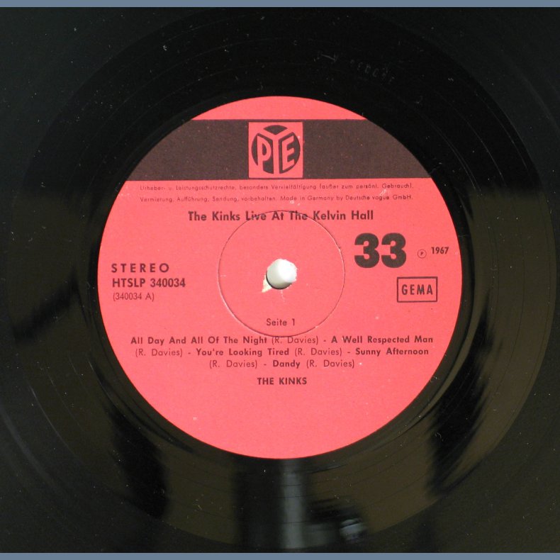 The Kinks Live At Kelvin Hall