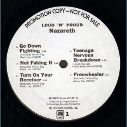 Loud'n'proud - Original 1973 US White Label Promotional Issue 88-track LP