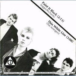 Paint It Black b/w Thin White Line