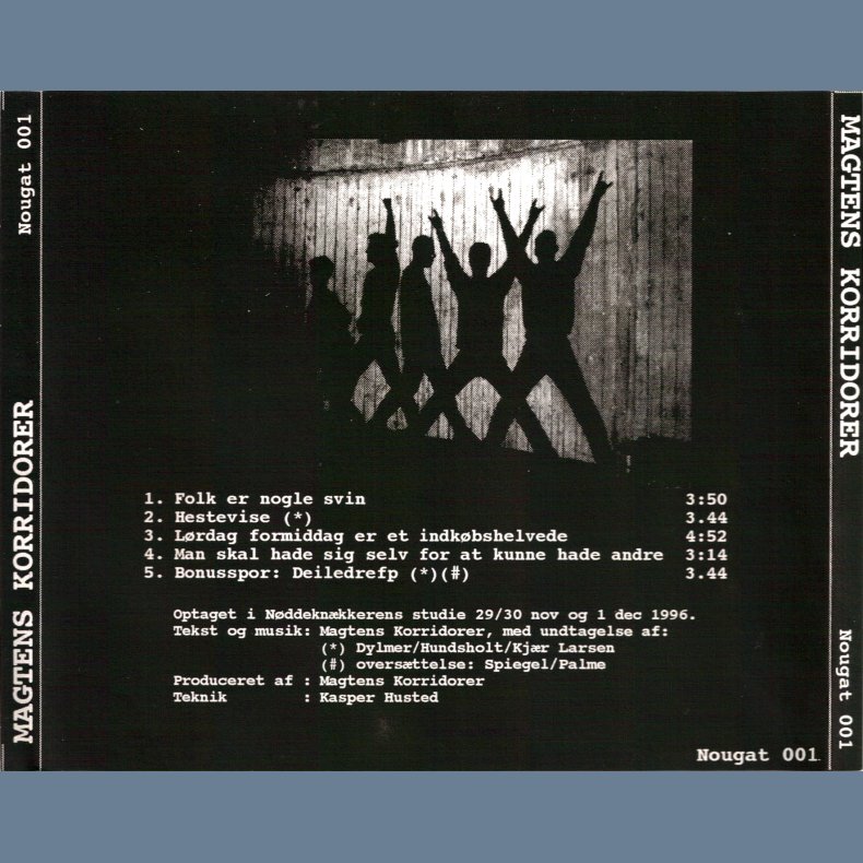 Magtens Korridorer - 1997 Danish Nougat label 5-track CD EP