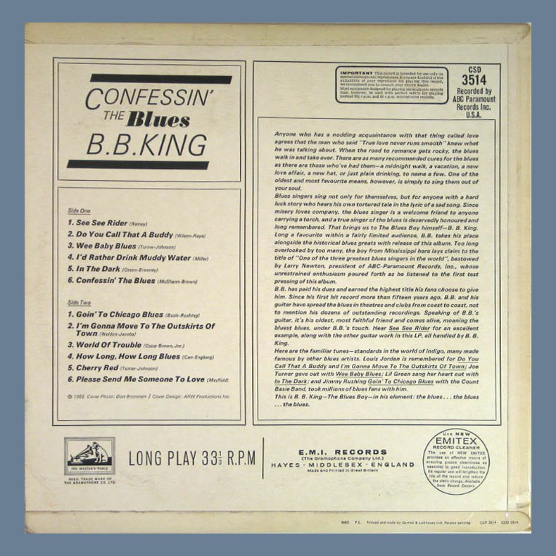 Confessin' The Blues