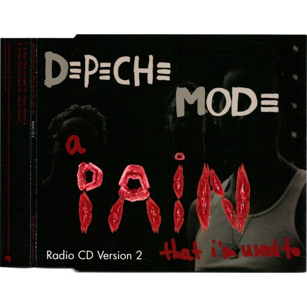 A Pain That I'm Used To CD2 - 2005 UK 2-track Radio Promotional Issue CD.