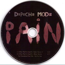 A Pain That I'm Used To CD2 - 2005 UK 2-track Radio Promotional Issue CD.