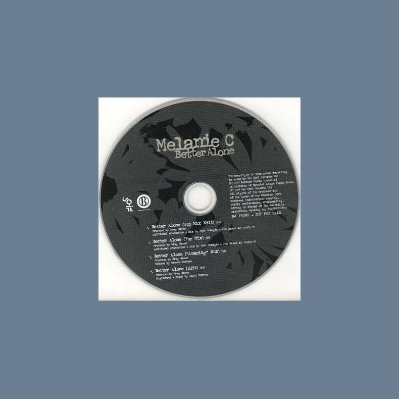 Better Alone - Promotional DJ CD Single