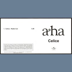 Celice - Authentic 1-track Promotional CD Acetate