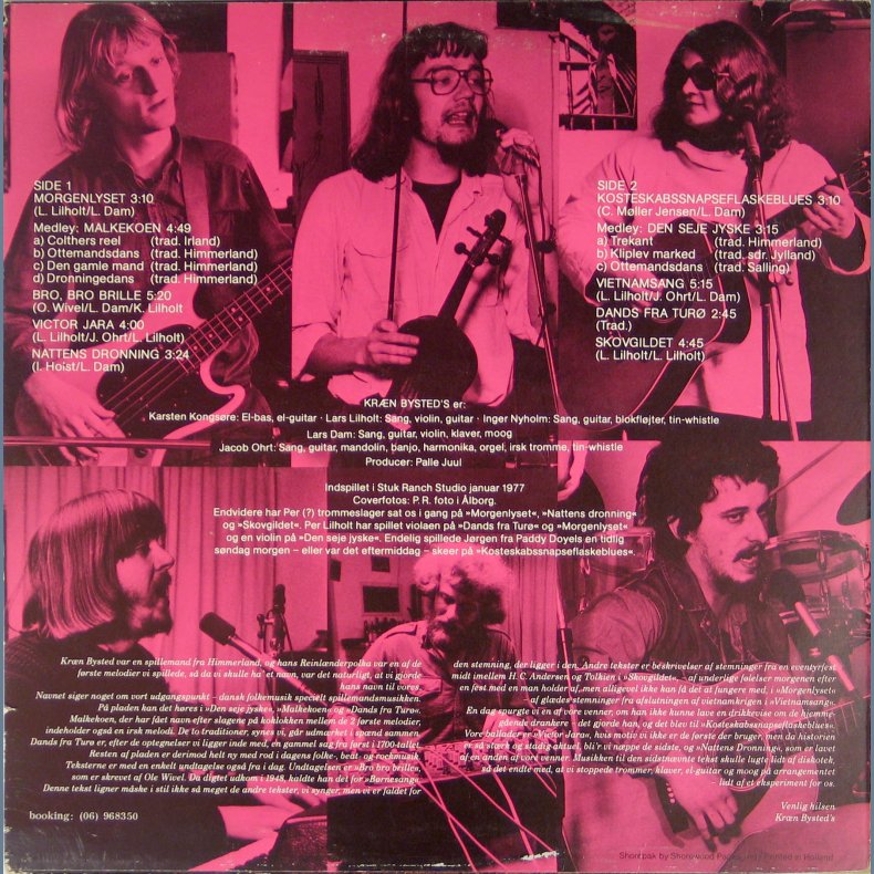 Krn Bysted's - Original Danish Vinyl Issue