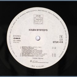 Krn Bysted's - Original Danish Vinyl Issue