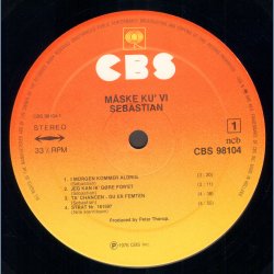 Mske ku' vi - late 1970ies Issue - Glossy Sunburst Labels