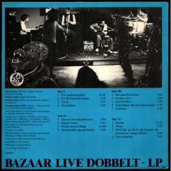 Bazaar Live - 1978 Danish Amar label 17-track 2LP Set