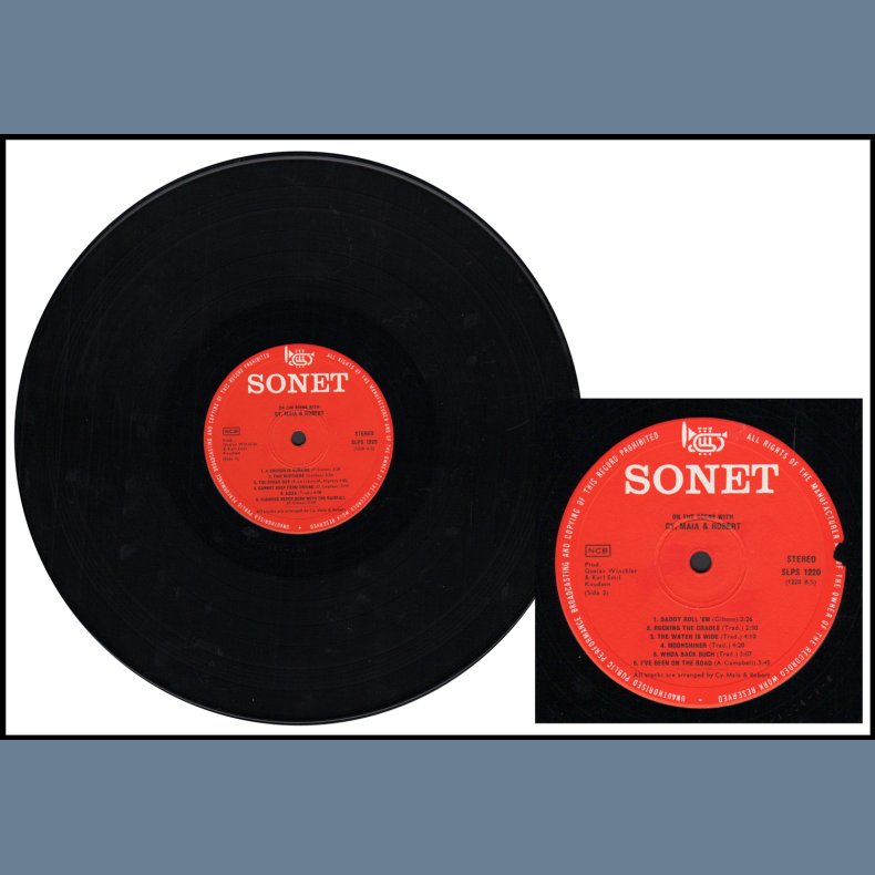 On The Scene - Original 1966 Danish Sonet label 12-track LP