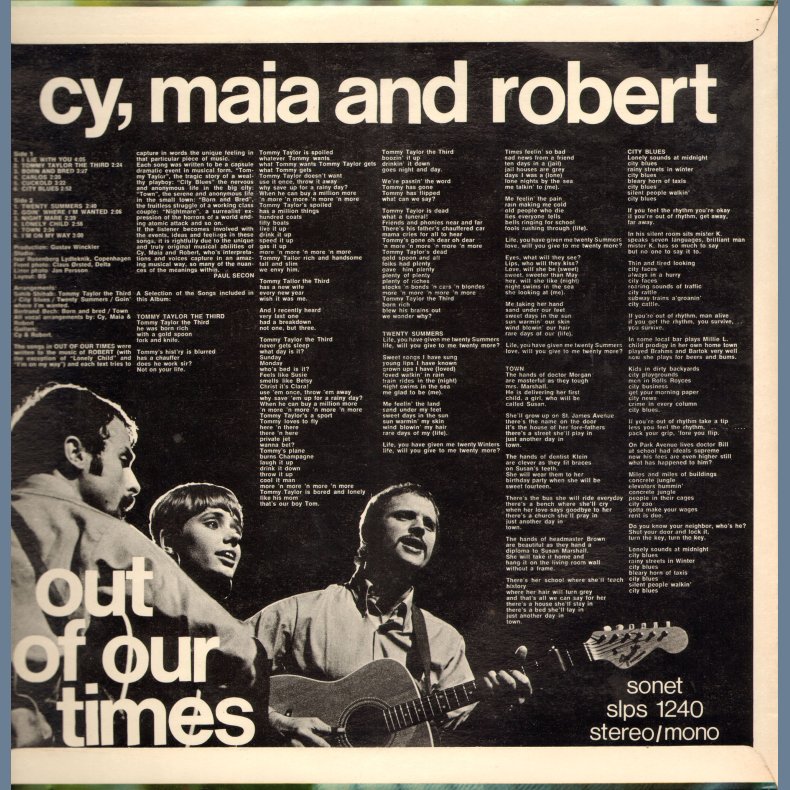 Out Of Our Times - Original Danish 1st issue - Perfect