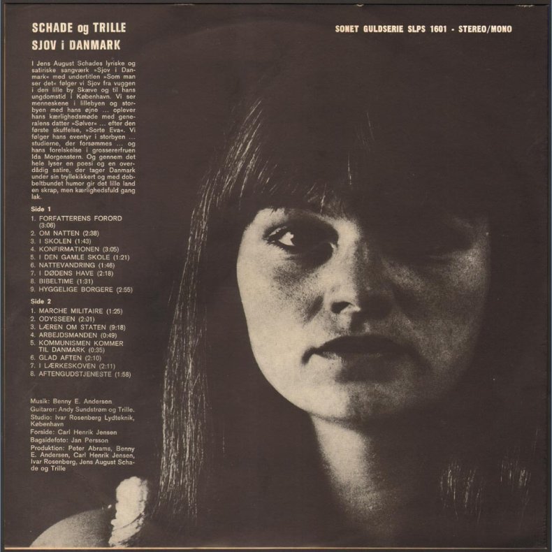 Schade: Sjov I Danmark - Original Danish 1st Pressing - All Red Sonet Labels