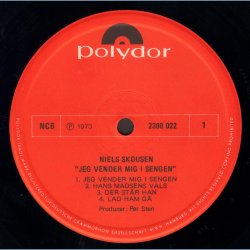 Jeg Vender Mig I Sengen - Original 1973 Norwegian Pressed 9-track LP