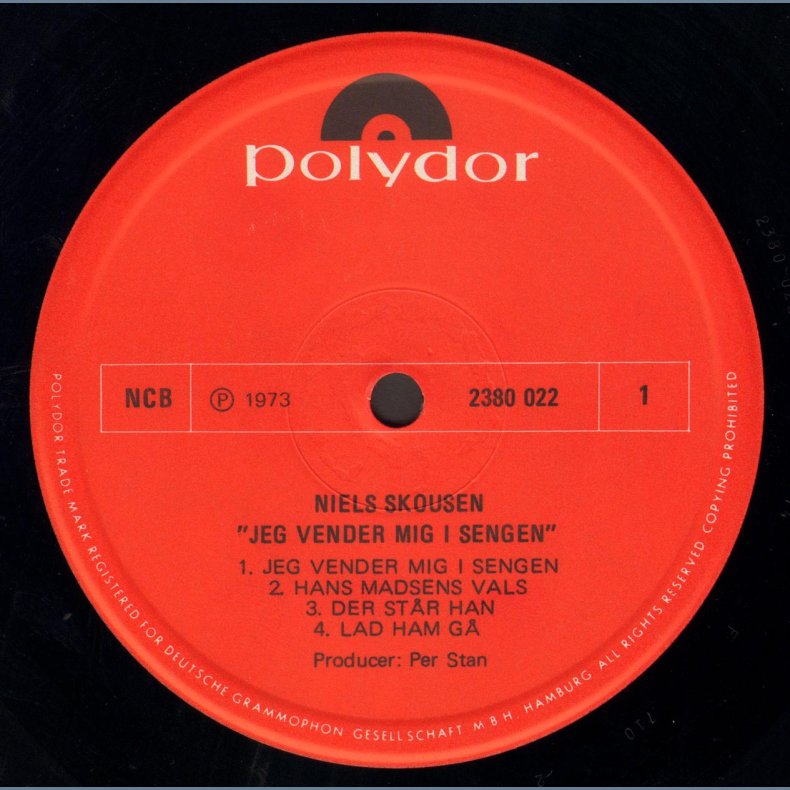 Jeg Vender Mig I Sengen - Original 1973 Norwegian Pressed 9-track LP