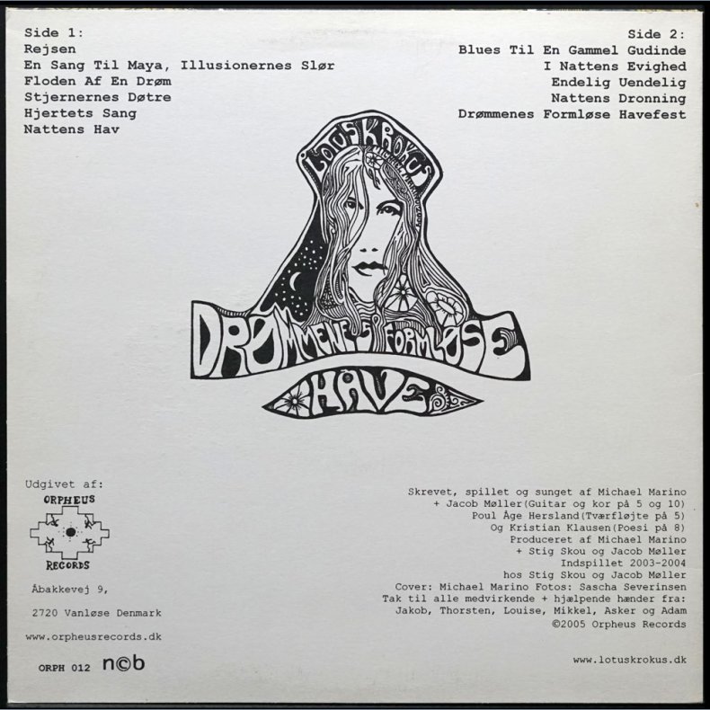 Drmmenes Formlse Have - 2005 Danish Orpheus label 11-track LP 