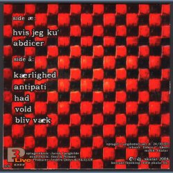 Live I Ungdumshuset, d. 24/10 03 - Original 2004 Danish Privately Pressed 7-track 7" EP