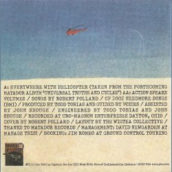 Everywhere With Helicopter b/w Actions Speaks Volumes