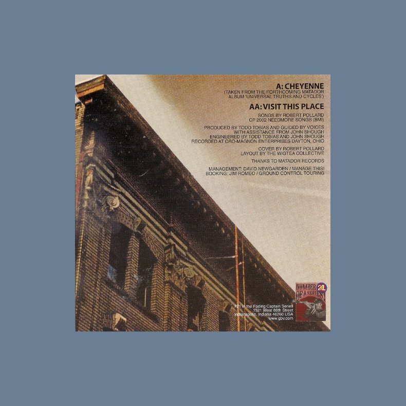 Cheyenne b/w Visit This Place