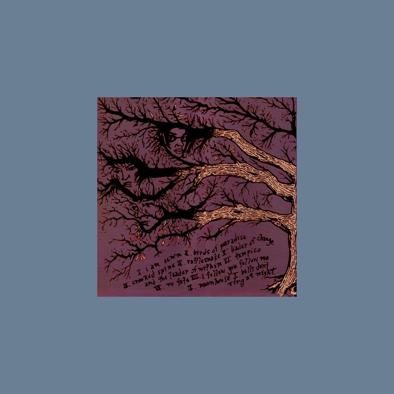 Spires That In The Sunset Rise - 2003 US Galactic Zoo/Eclipse label 10-track LP