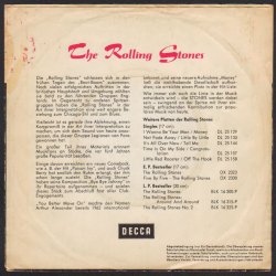 We Love You b/w Dandelion - Original 1967 German issued Decca label 2-track 7" Single