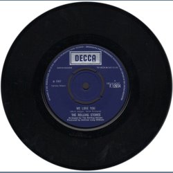 We Love You b/w Dandelion - Original 1967 German issued Decca label 2-track 7" Single