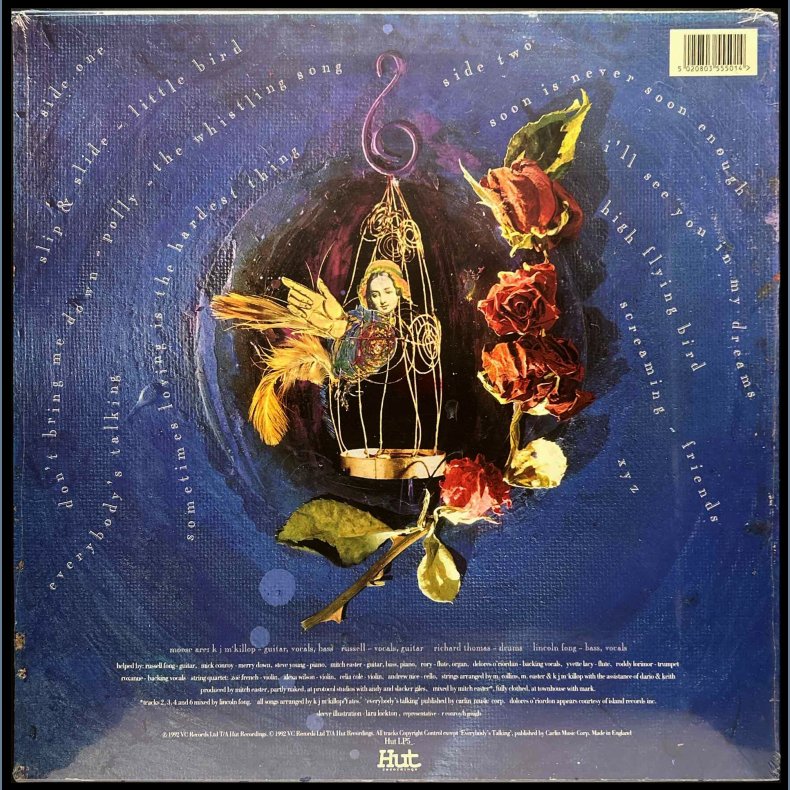 ... XYZ - Original 1992 UK Hut label Limited Edition 13-track LP - Incl 2-track Bonus 7" Single