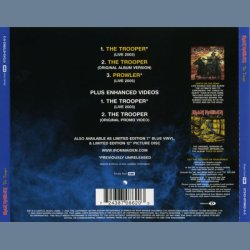 The Trooper - Dutch printed 5-track CD Single