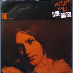 Susannah's Still Alive b/w Funny Face - 1967 Danish Pye label 2-track 7" Single