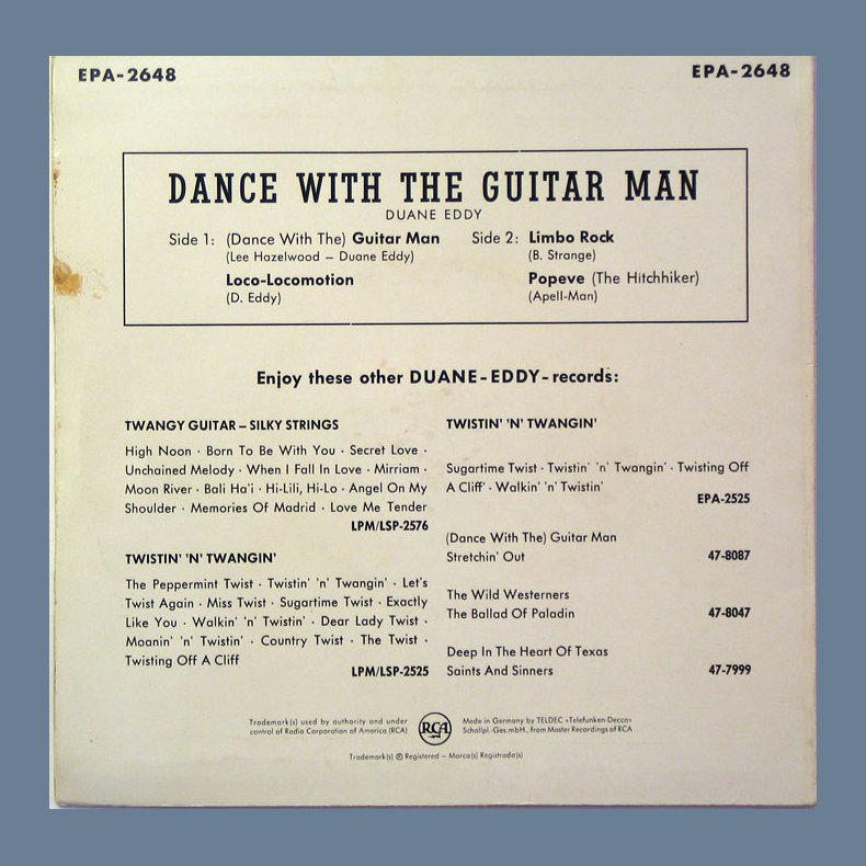 Dance with the guitar man