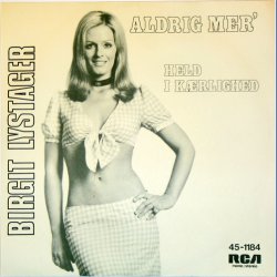 Aldrig Mer' b/w Held i krlighed