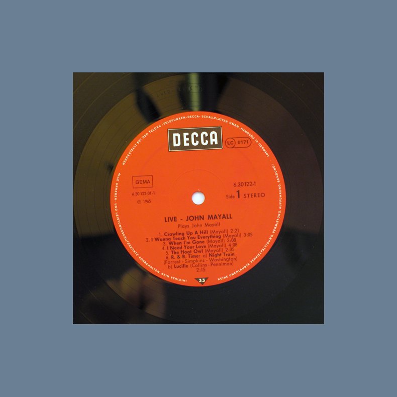 Plays John Mayall - Live At Klooks Kleek