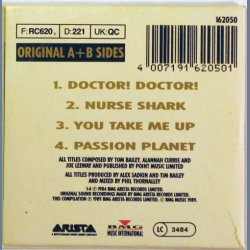 Doctor! Doctor! - 1989 Austria pressed Arista label 2-track 3" CD Single 