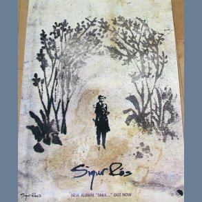 Takk... - Original 2005 Danish EMI label ca. 60 x 84 cm Promotional Poster