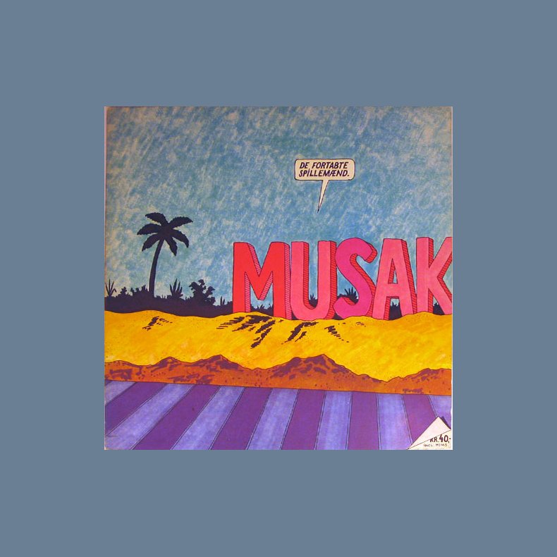 Musak - Original 1973 Danish 9-track LP incl. Insert