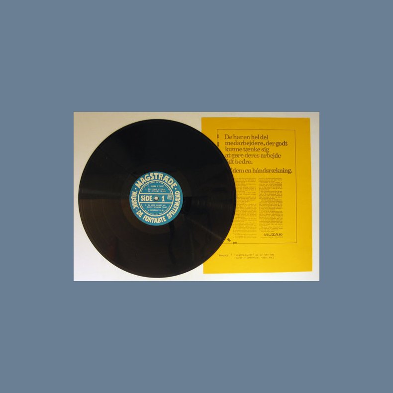 Musak - Original 1973 Danish 9-track LP incl. Insert